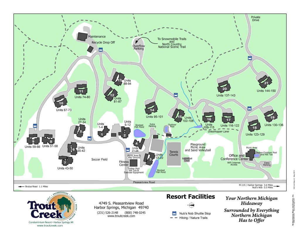 Resort & Hiking Trail Maps