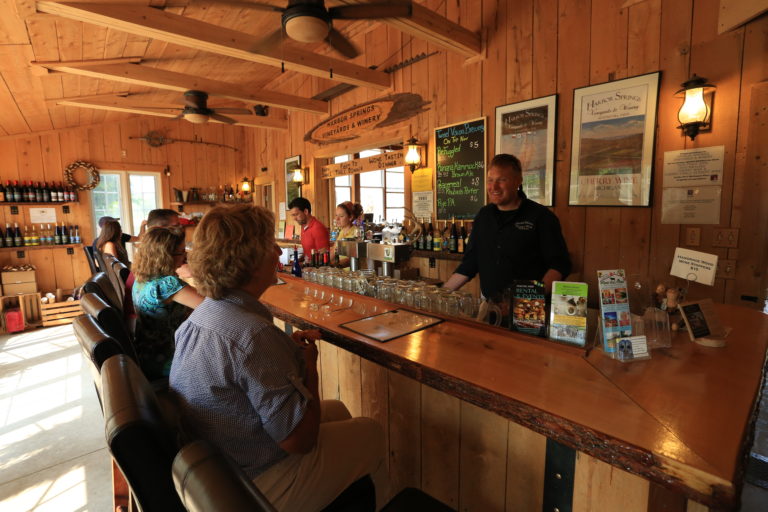 winery bar 1 Trout Creek