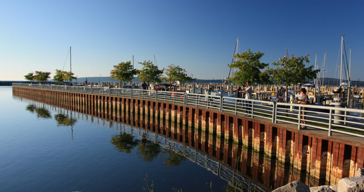Petoskey Pier & Fishing hi res 2 Trout Creek
