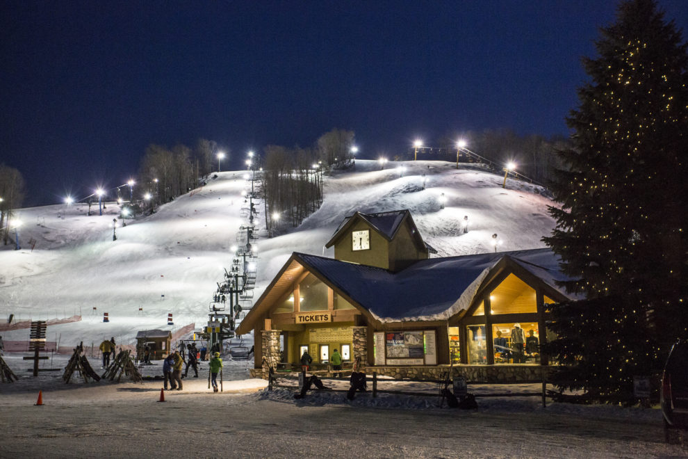 Nubs At Night 1 (small) Trout Creek